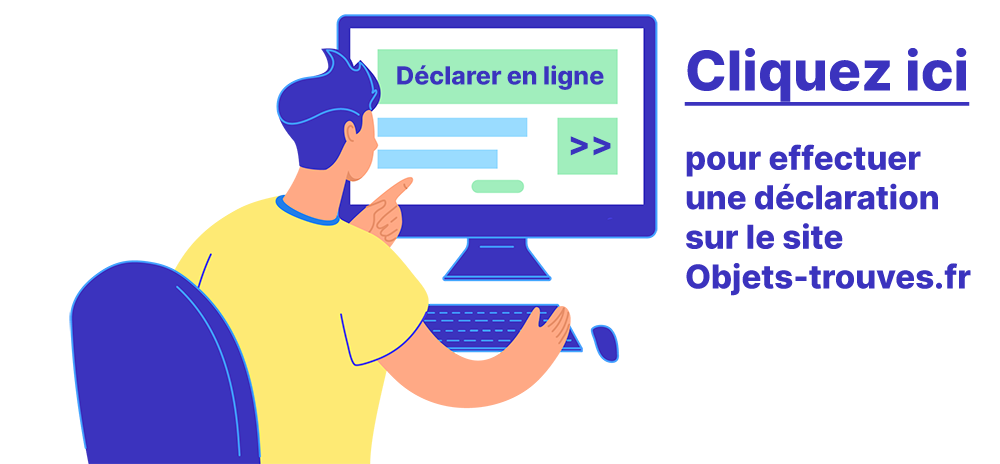 Déclarer un objet perdu ou trouvé